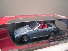 1:18 Mercedes Benz MB SLK 55 AMG azzurro/blu super rara edizione limitata