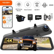 WOLFBOX 4K Dashcam anteriore e