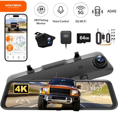 Wolfbox dashcam anteriore - wolfbox,