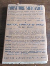 TORNITORE MECCANICO HOEPLI