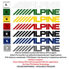 Alpine adesivi vinile pre