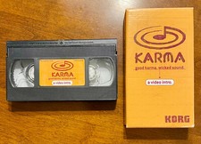 Vintage Korg Karma "A Video Intro" Tape NTSC VHS - 2001