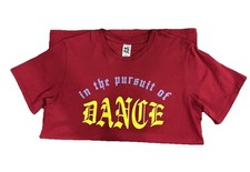 ZUMBA INSTRUCTOR Shirt XS/S T-Shirt Top Tee Red Maroon Extra Small 