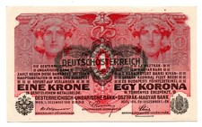 AUSTRIA - BANCONOTA DA 1 KORONA DEL 1916 IN FDS