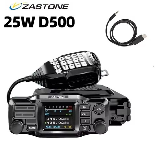 Zastone d500 25w mini radio - 25w,