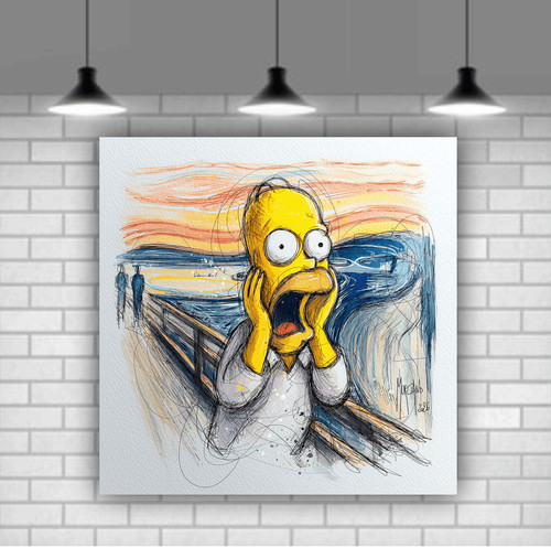 Homer simpson tela - simpson,