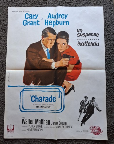 Charade affiche cinéma movie - cinéma,