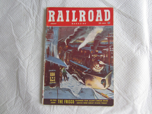 Railroad magazine january 1953 - magazine,