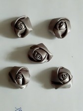 55 - LOTTO N. 5 FIORI  GRIGIO