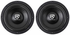 (2) Rockville W10K6D2 V2 10" 4000 Watt subwoofer audio per auto doppio sub 2 ohm