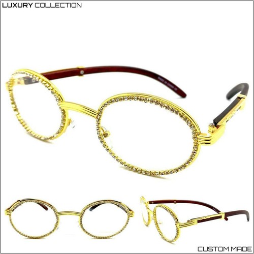 Occhiali eye glasses ovali oro - glasses,
