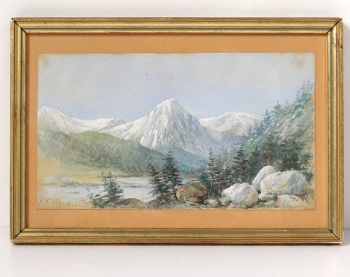 Piccola aquarella paesaggio - piccola,