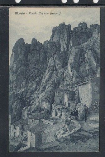 Cartolina nicosia roccia - cartolina,