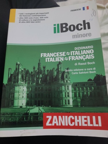 Boch minore dizionario - il,