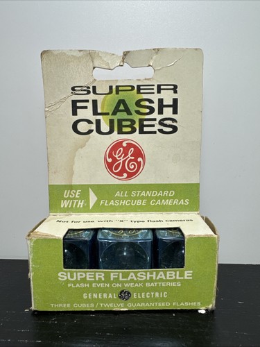 Vintage super flash - super, cubes