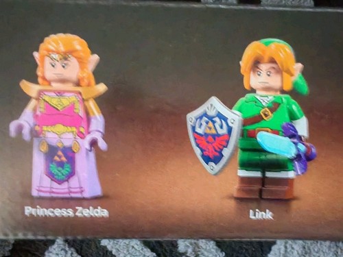 Lego zelda link - zelda, +