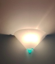 3 Applique Vetro Satinato "Victoria" (leggere bene)