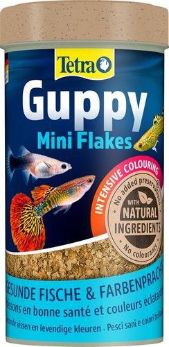Tetra guppy mini flakes - tetra,