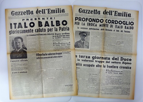 Morte italo balbo gazzetta - morte,