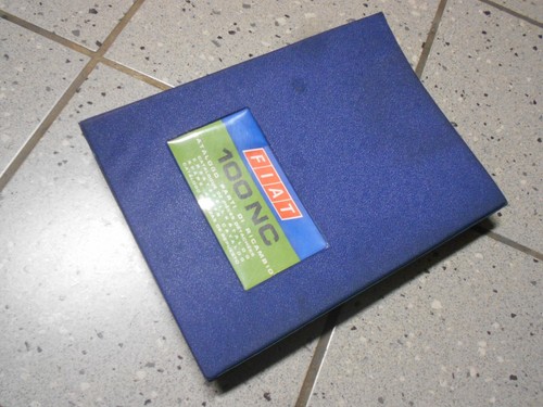 Fiat 100 manuale - fiat,