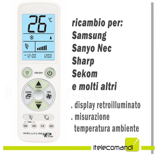 Telecomando condizionatore - telecomando,