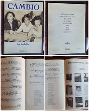 LUCIO ? DALLA album SPARTITI ? 9 canzoni Edizioni Musicali LP libro VINTAGE