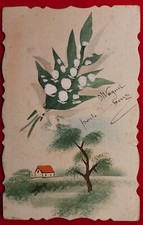 CARTOLINA BUON NATALE  1918    ( F 7 )