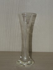 Vaso-vaso fiori geometrico vintage in vetro di Murano, design cristallo tagliato