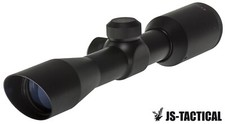 Ottica Scope JS Tactical 4x32 Compact Metal Reticolo a Croce Carabina AirSoft