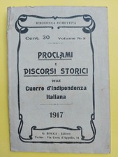 Proclami e discorsi storici