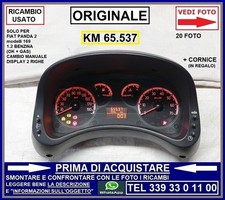 QUADRO STRUMENTI CONTA KM +