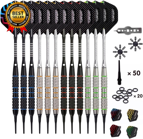 Freccette punta plastica set - -,