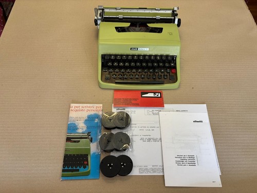 Macchina scrivere olivetti - da,