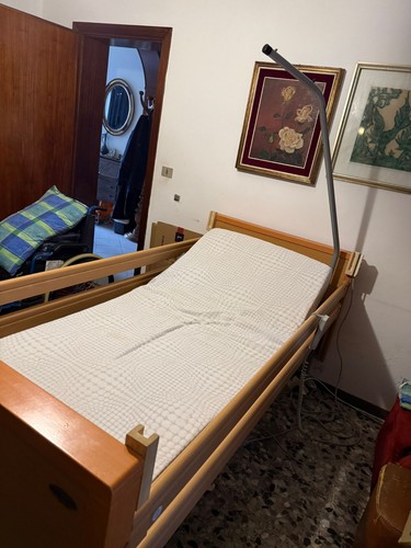 Letto ortopedico elettrico per