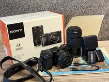SONY a6000 CAMERA KIT: 16-50mm