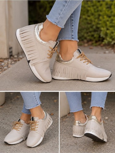 Shu shop pepa fringe sneakers - fringe,