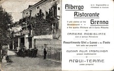 Alessandria Acqui Terme Albergo Ristorante Grenna  F. piccolo non spedita