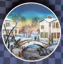 BRENNO BENATTI - 2000 - RICHARD GINORI - DOPO UN'ABBONDANTE NEVICATA - PIATTO