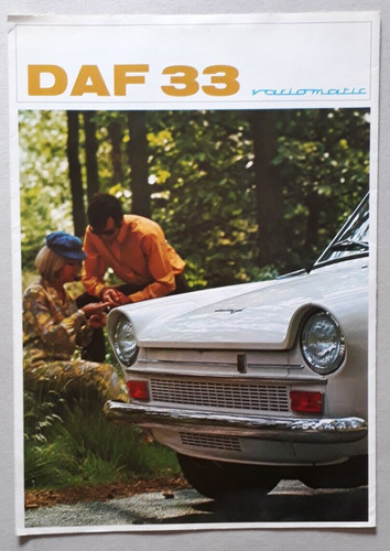Brochure variatore daf 1968 - variatore,