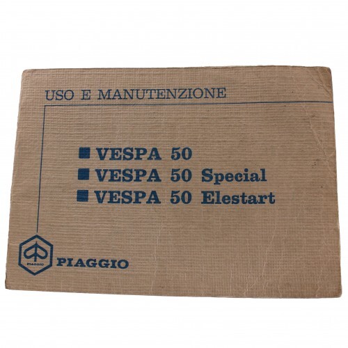 Manuale uso manutenzione vespa - manuale,