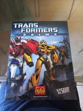 ALBUM DIDATTICO COMPLETO TRANSFORMERS PRIME PANINI STICKER