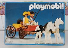 PLAYMOBIL 3587 CARRO FAR WEST COWBOY CALESSE WESTERN VINTAGE SIGILLATO 1986
