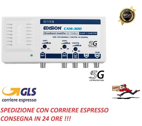 Centralino uhf vhf 115db - fm,
