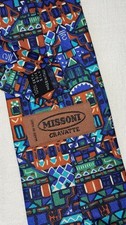 Cravatta Missoni 100% Seta