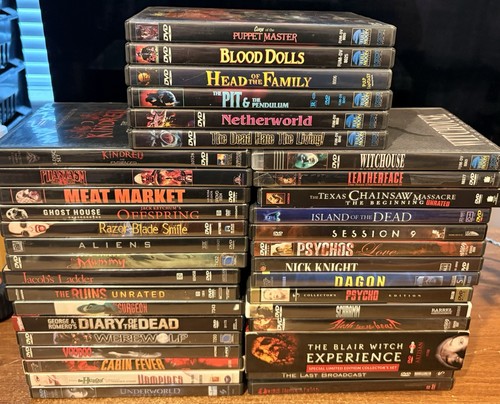 Dvd lot horror - 35,