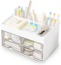 Organizer Da Scrivania Multifunzionale Con 4 Cassetti – Organizzatore Da Scrivan