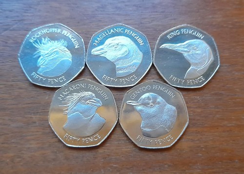 Falkland 2018 pinguino 50p - 2018,