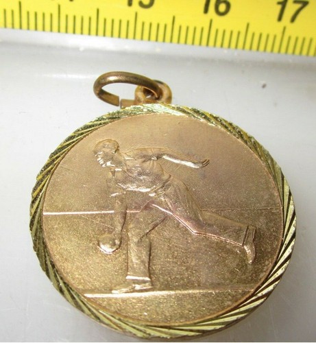 Medaglia gara bocce metal - medaglia,