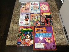 Lot of 8 Mixed Manga Books