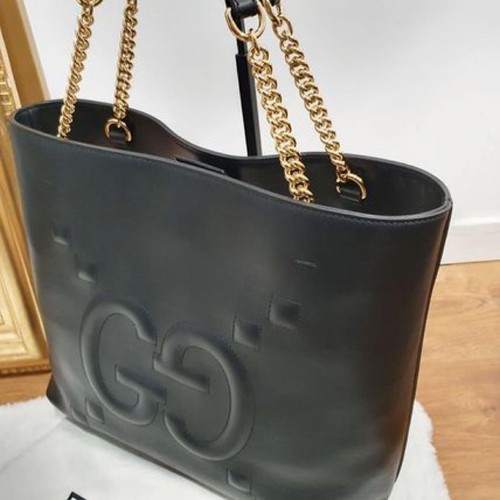 Gucci catena tote - gg, pelle